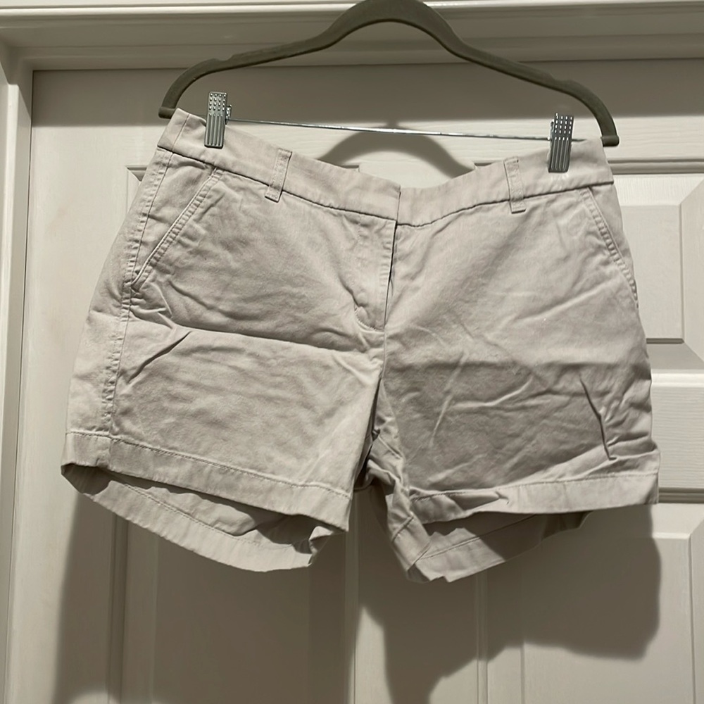 J Crew Grey shorts size 8
